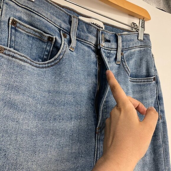 Denim Forum Indigo The Lola High Rise Skinny  High-waisted skinny jeans 27x28 - Picture 7 of 16